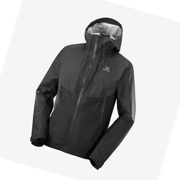 Chaquetas Salomon OUTLINE GORE-TEX HYBRID Hombre Negros | MX 3288AHK